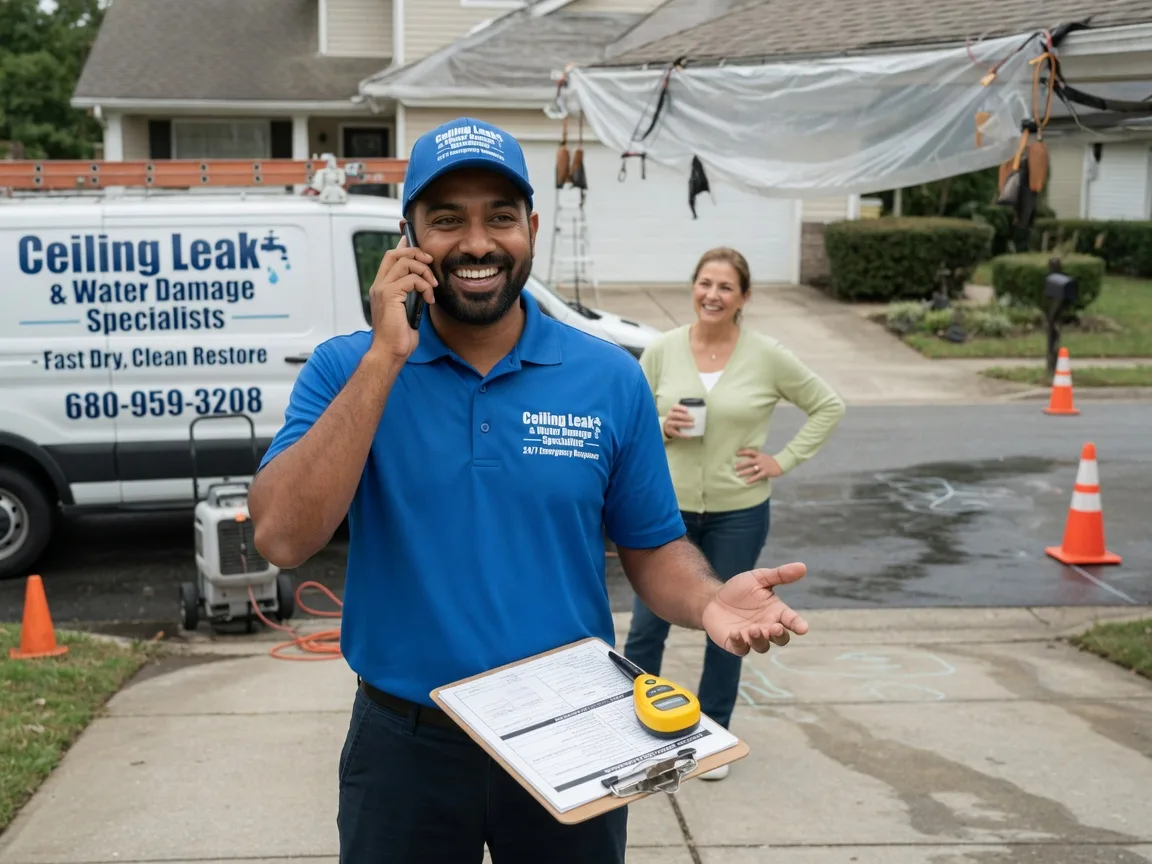 Ceiling Leak Cleanup Blenheim, SC FAQs