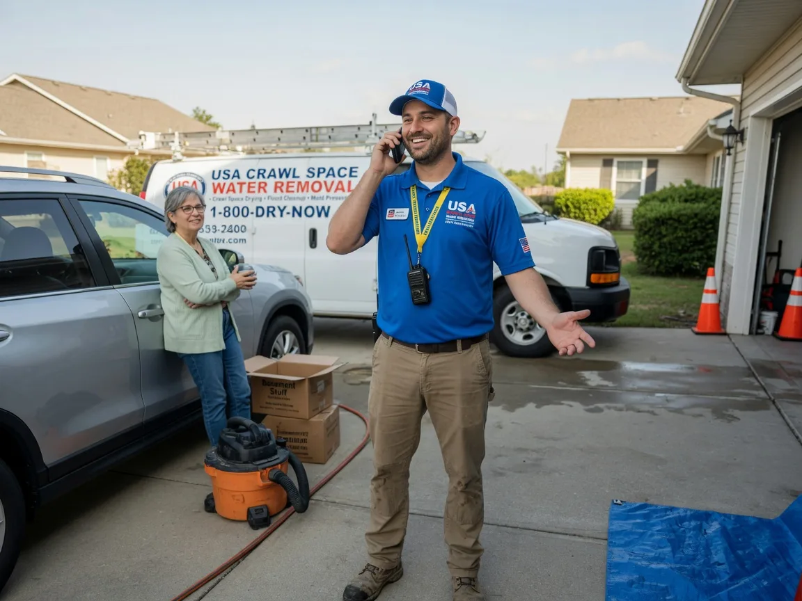 Crawl Space Water Removal Blenheim, SC FAQs